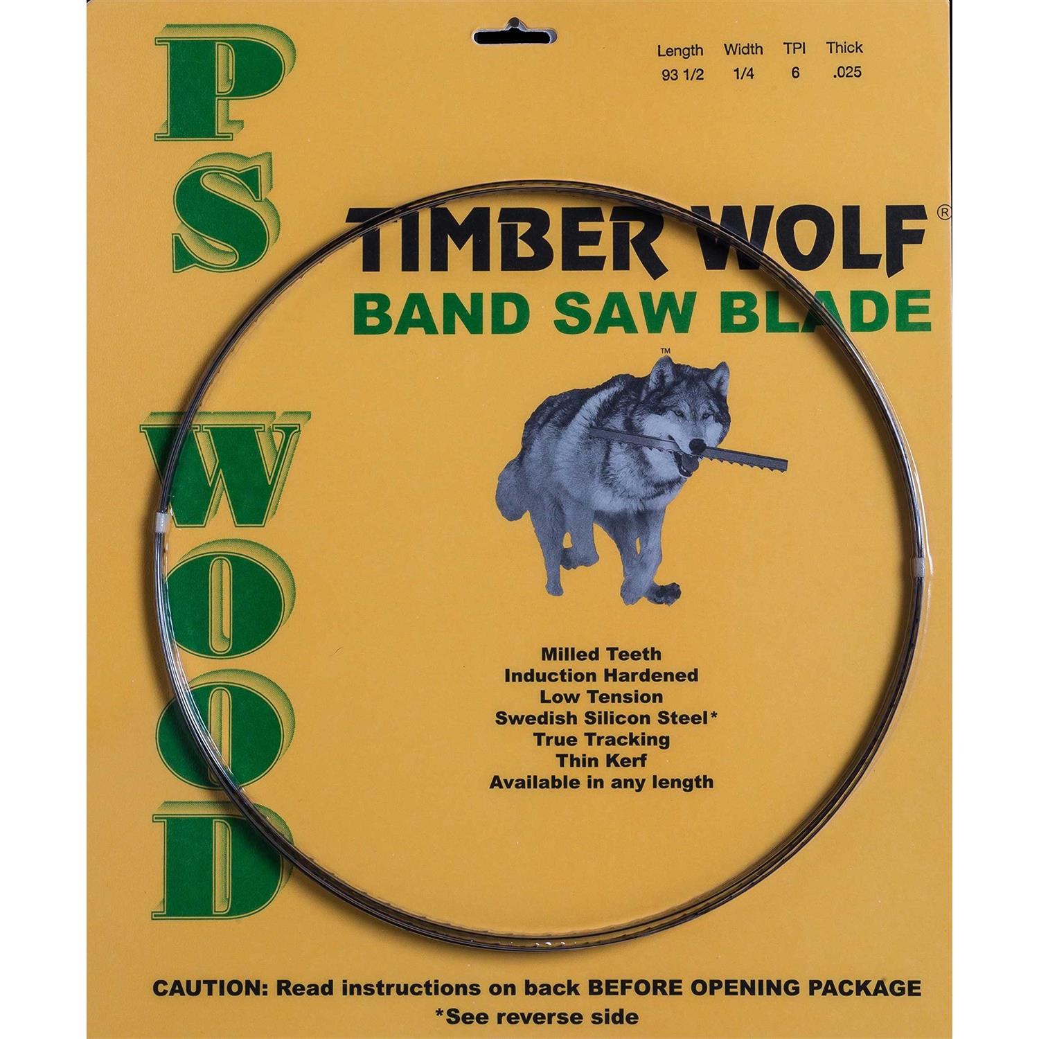 Ps Wood Timber Wolf 131 1/2 x 3/8 x 6 tpi Band Saw Blade - Image 3