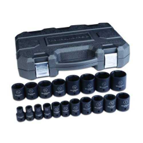 GearWrench 84931N 1/2 Drive SAE 6-Point Standard Impact Socket Set - Image 4