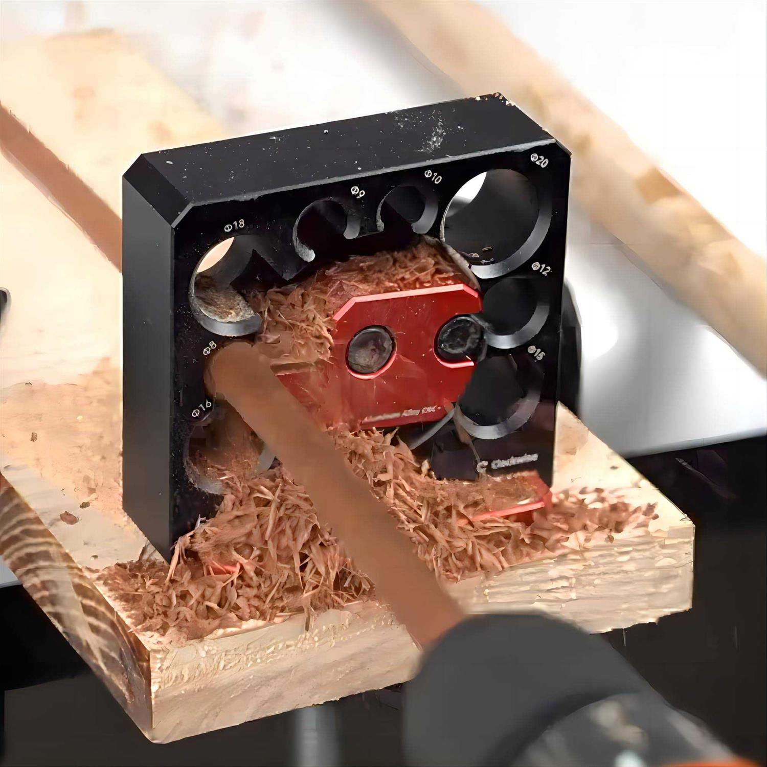 KETIPED Adjustable Drill Milling Dowel Round Rod Auxiliary Tool with Carbide Blade - Image 4