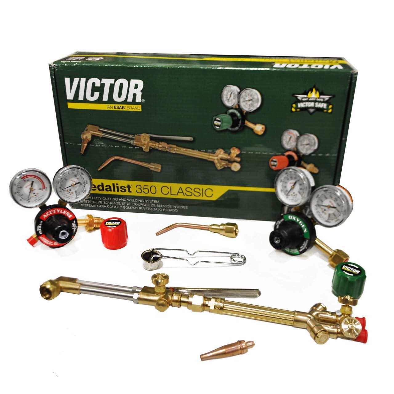 Victor Medalist 350 Classic Welding & Cutting Outfit 0384-2698 - Image 3