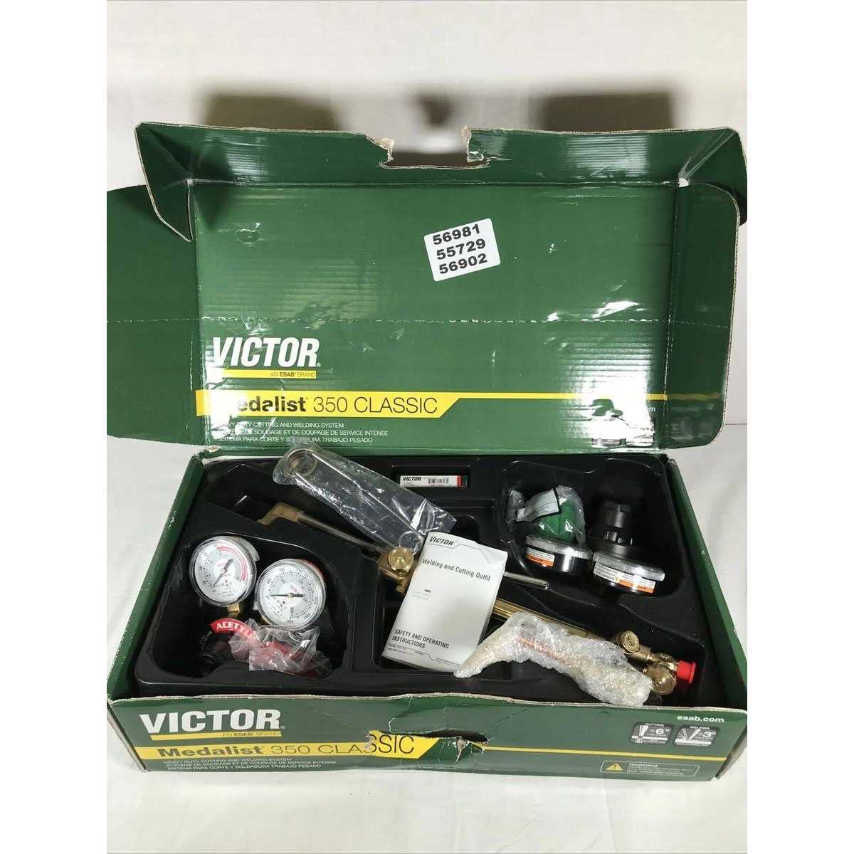 Victor Medalist 350 Classic Welding & Cutting Outfit 0384-2698 - Image 5