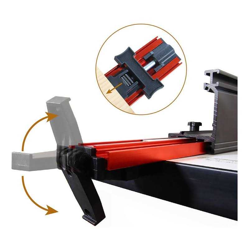 O'SKOOL 24 inch Straight Edge Guide Clamp with Band Saw Fence - Image 3