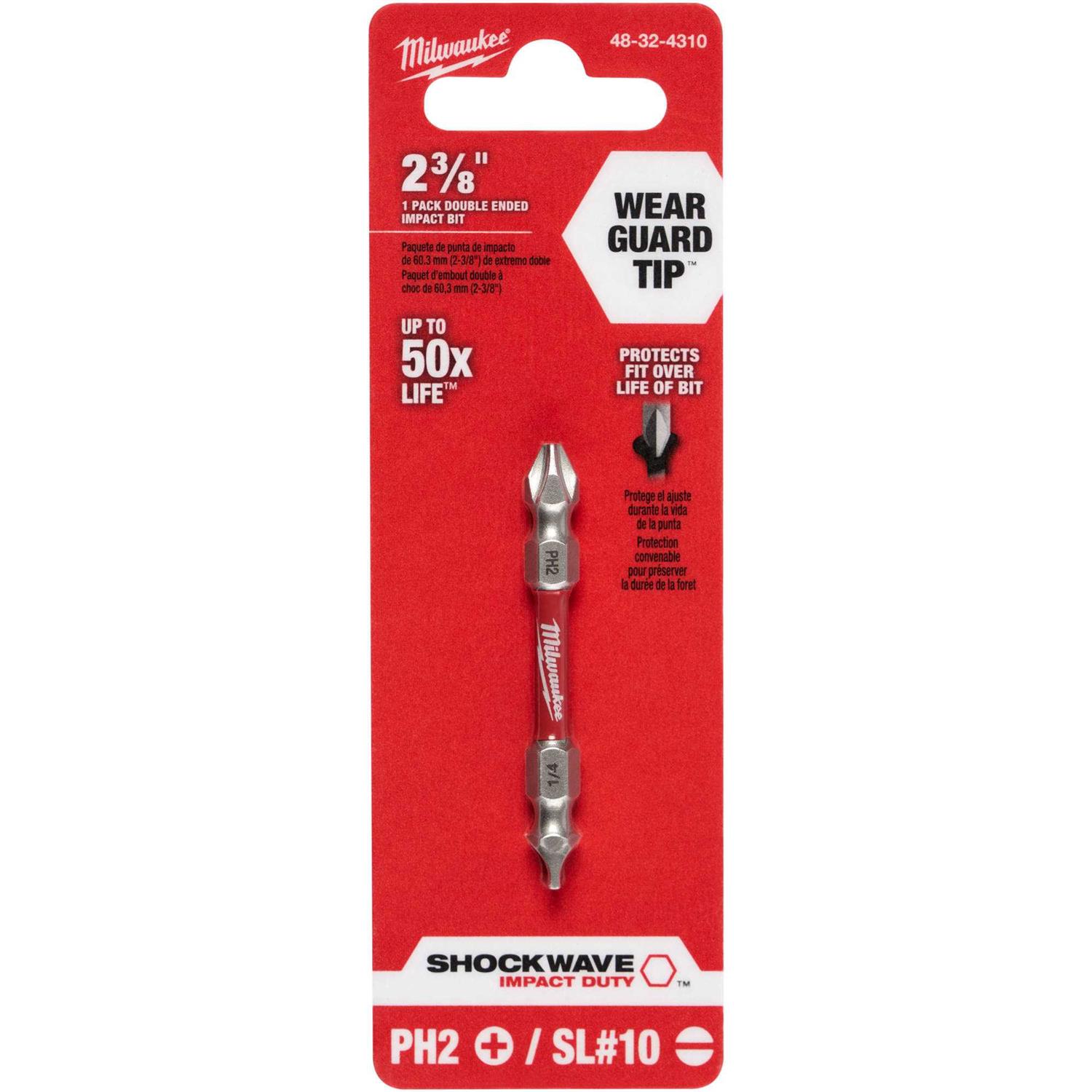 Milwaukee 48-32-4310 SHOCKWAVE Impact Duty Double Ended Power Bit - Image 2