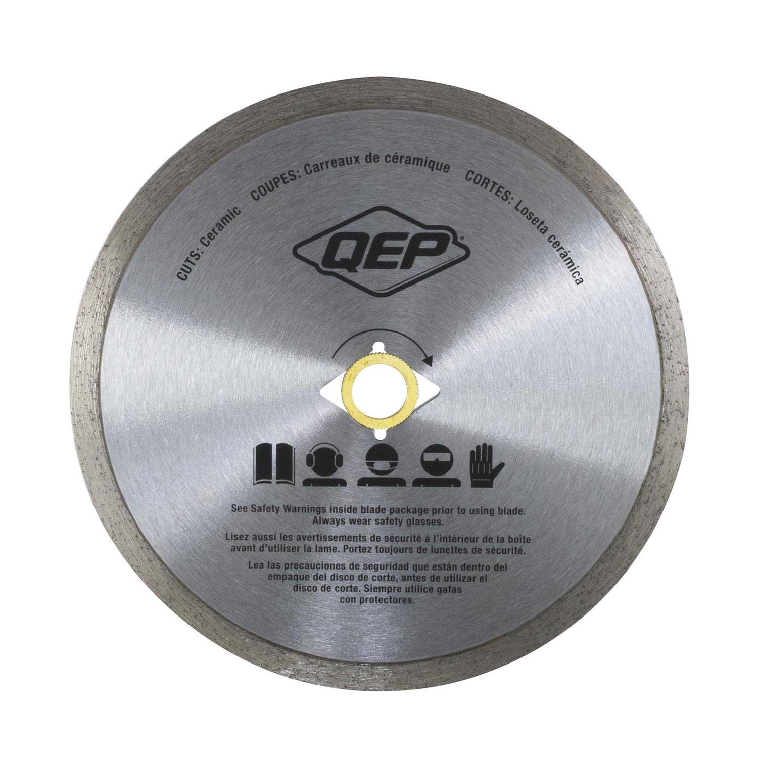 QEP 7 Continuous Rim Diamond Tile Saw Blade - Image 4