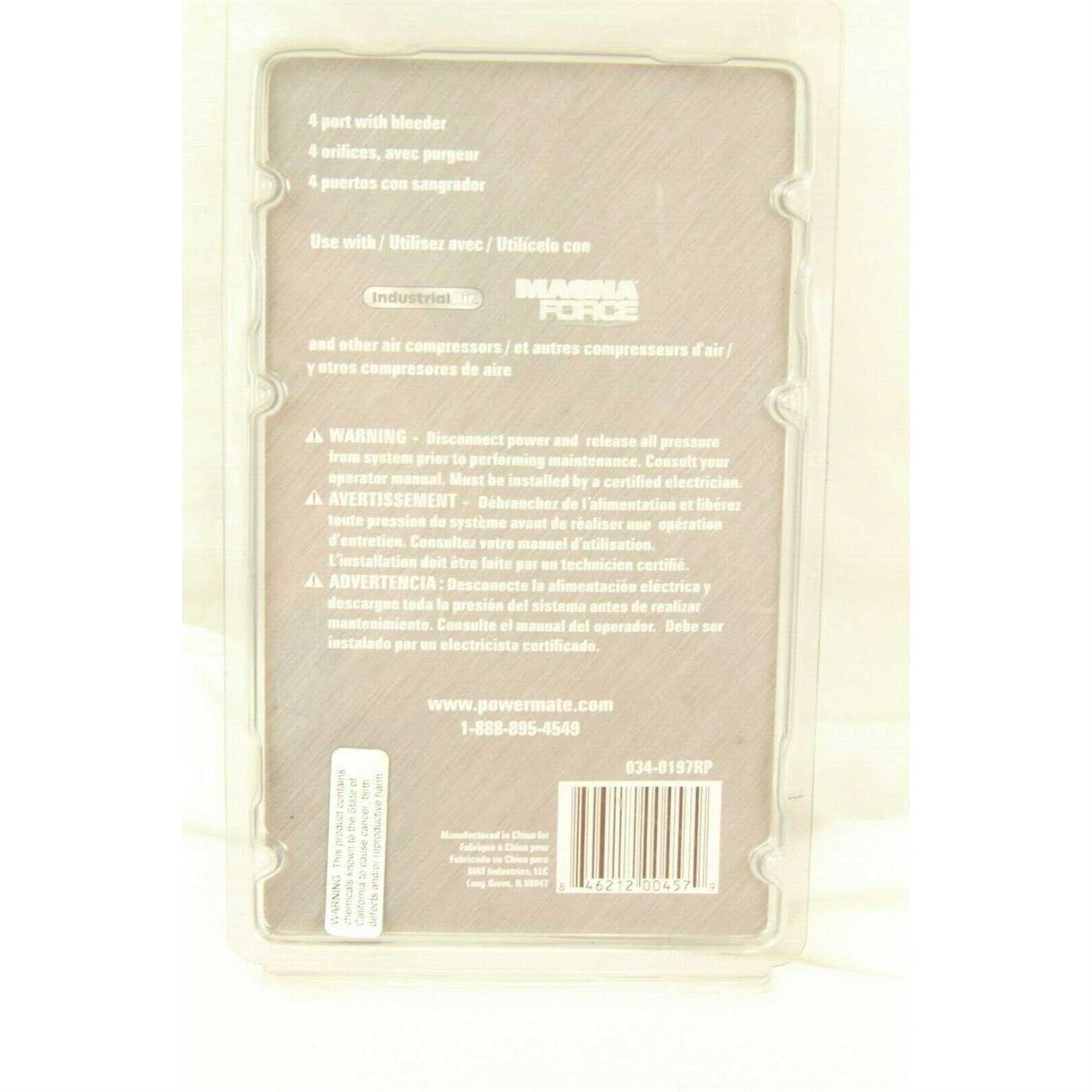 Powermate 100-130 PSI Pressure Switch 034-0197RP - Image 5
