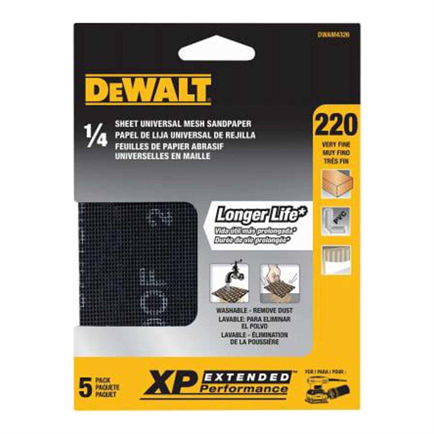 Dewalt DWAM4326 220 Grit Mesh Sheet - Image 5