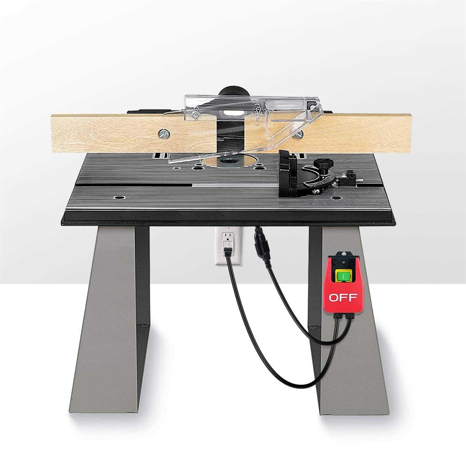 110V Single Phase On/Off Switch, Ortis Router Table Switch with Large Stop Sign Paddle Easy Contact for Quick Power Off for Table Saws and Other - Image 3
