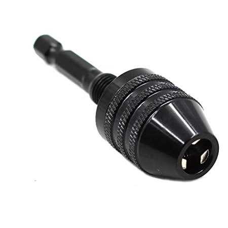 Driak Keyless Drill Chuck Collet Conversion Adapter 2.35mm Shaft Capacity 0-1/8 - Image 3