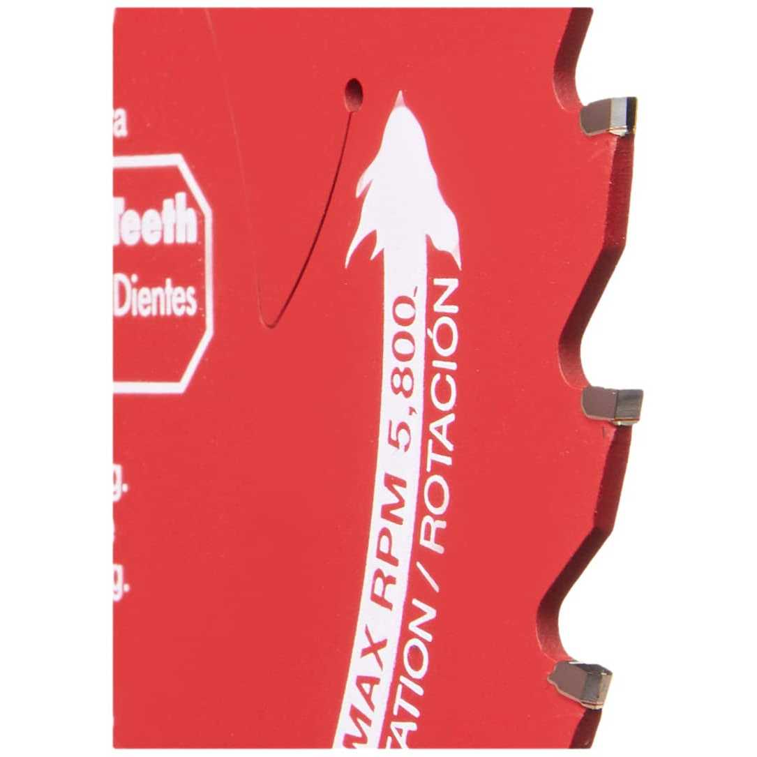 Diablo D0736CF 7-1/4 in. x 36‐Tooth Steel Demon Cermet II Saw Blade for Metal & Stainless Steels - Image 3