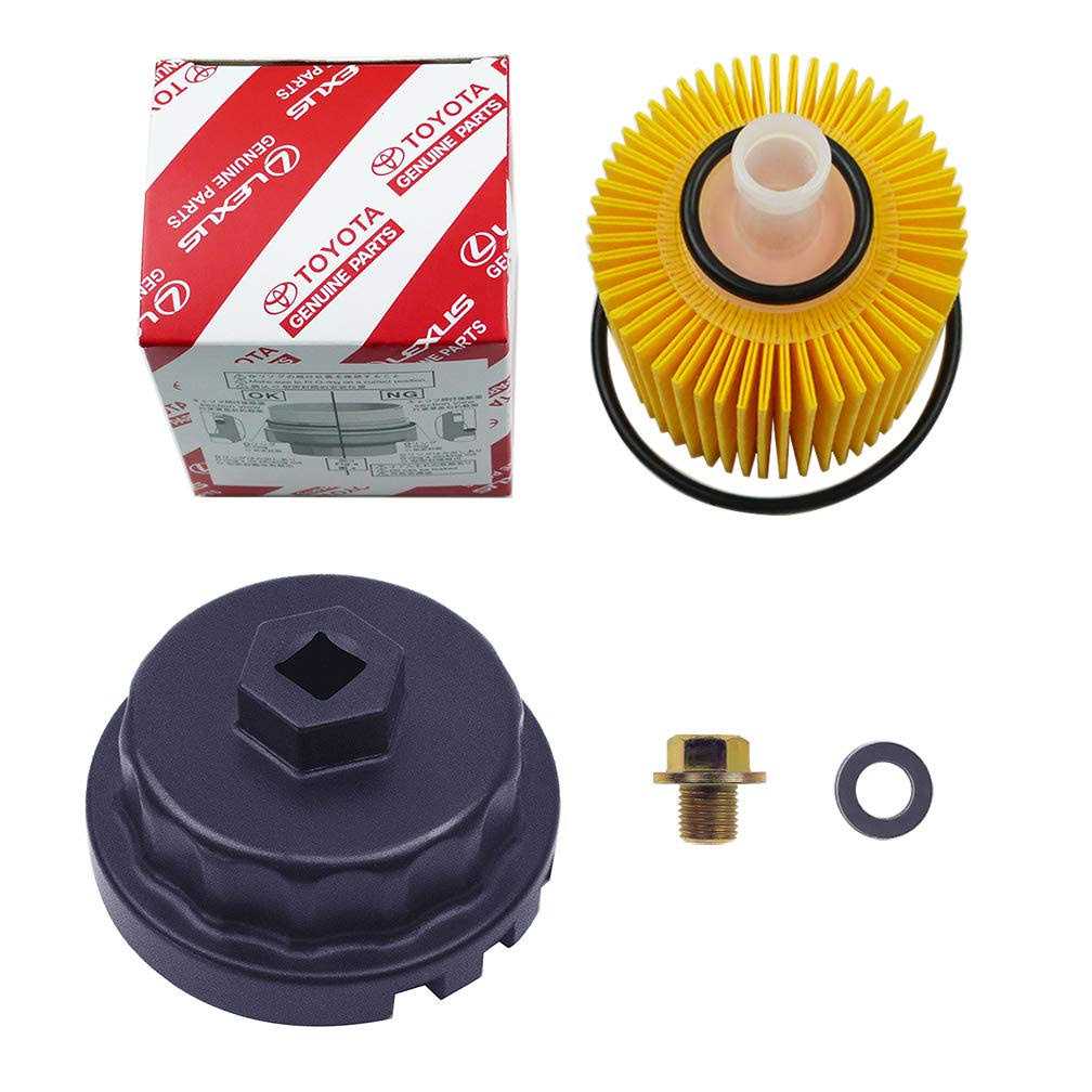 Genuine Oil Filter,Wrench,Oil Drain Plug Compatible With Lexus,Toyota,Camry,Rav4,Highlander,Sienna,Tundra And More With 04152-YZZA1 Oil Filter-Fits - Image 4