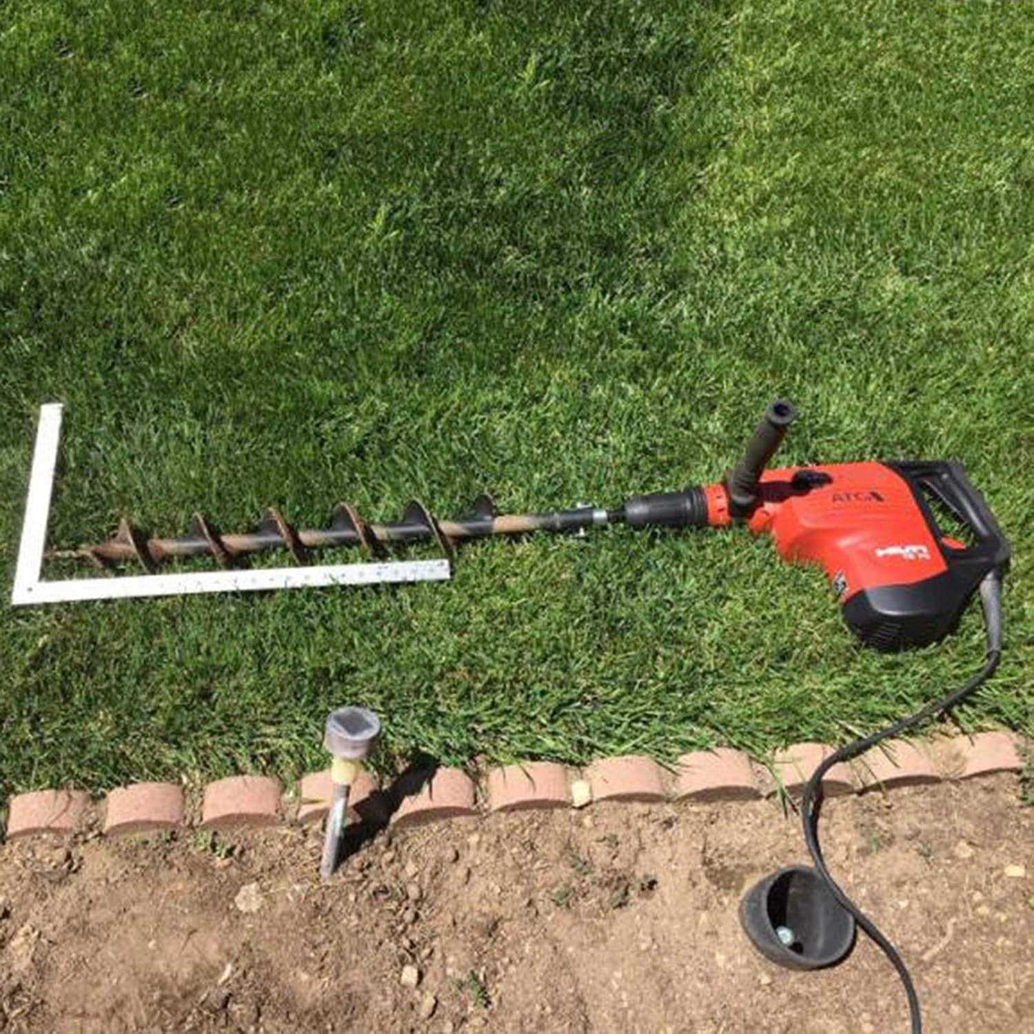 SYWAN Garden Auger Power Drill Adapter fits Corded Drill and Cordless Drill - Image 4