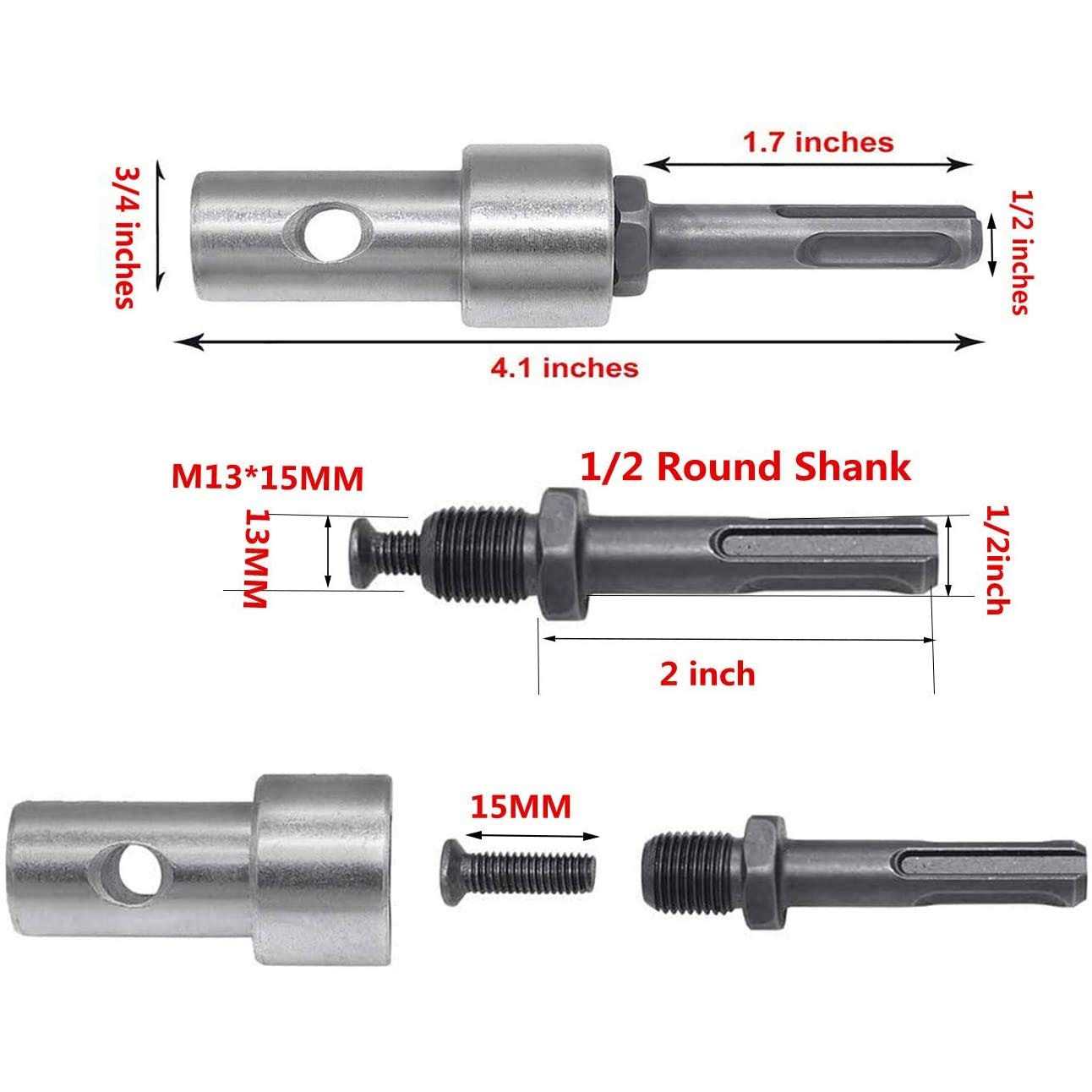 SYWAN Garden Auger Power Drill Adapter fits Corded Drill and Cordless Drill - Image 5
