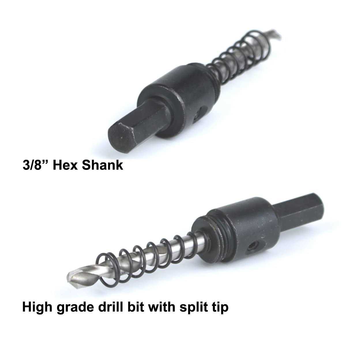 JIECHENG 51mm 2 inch Hole Saw,HSS Bi-Metal Hole Cutter with Arbor Mandrel for Cutting Steel,Aluminium,Brass,Copper,Zinc,Tin,Wood - Image 3