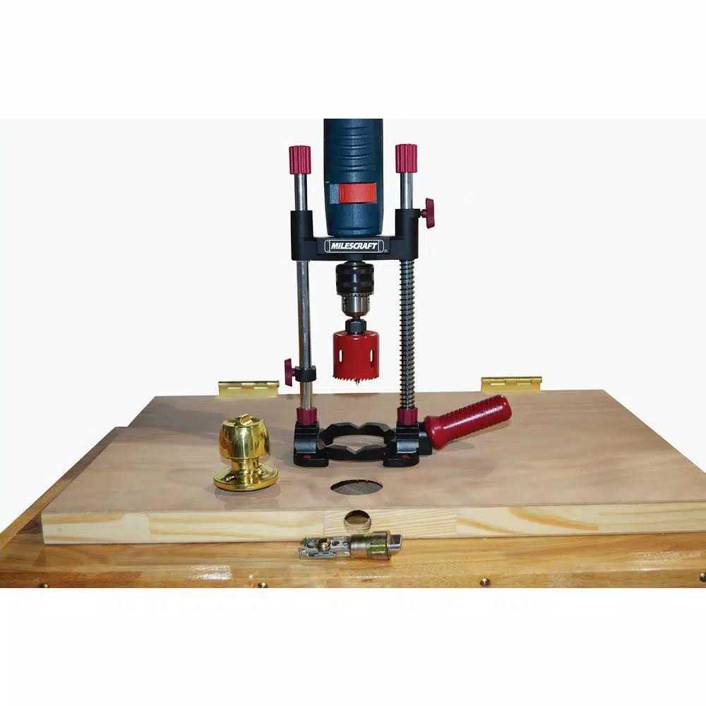 Milescraft 1368 DrillMate Portable Mulit-Anlge Drill Guide for Euro Style Drills with 43 mm Neck Diameter - Image 5