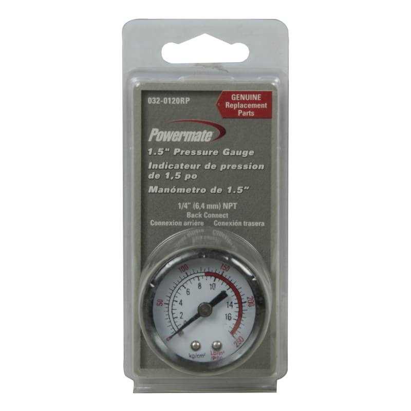 Powermate 250 psi Pressure Gauge - Image 5