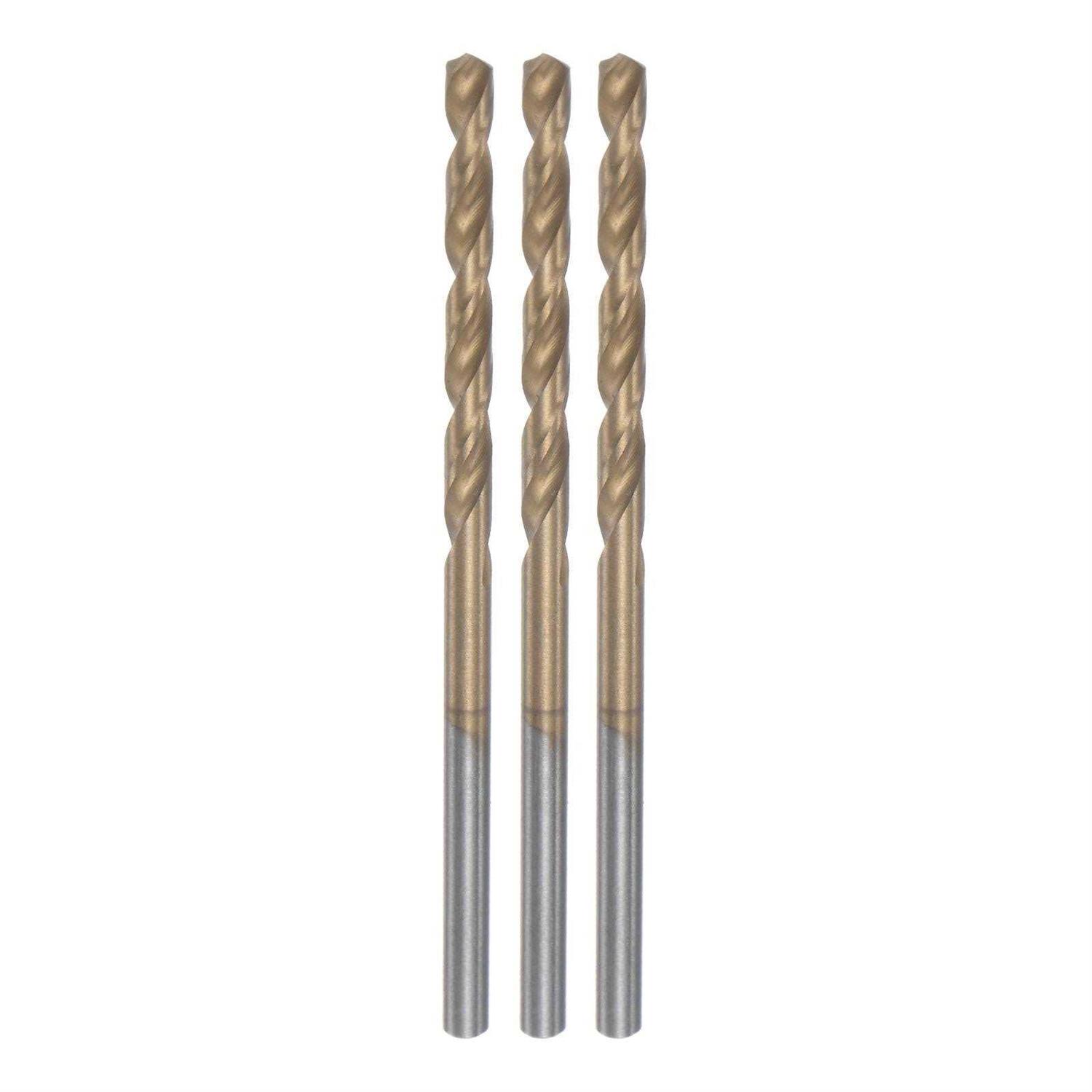 Harfington Titanium Coated M42 High Speed Steel 8% Cobalt Twist Drill Bit