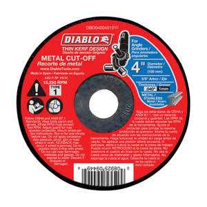 Diablo 14 in. Metal High Speed Cut Off Disc 1 DBD140125A01F - Image 3