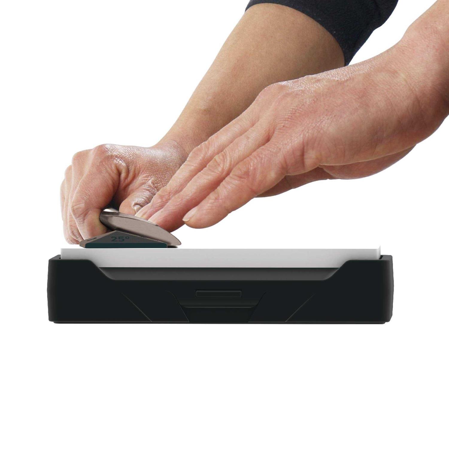 Sharpal Knife Sharpeners Sharpal 2 Piece Angle Pyramid Guide Sharpening Stone 196N - Image 3