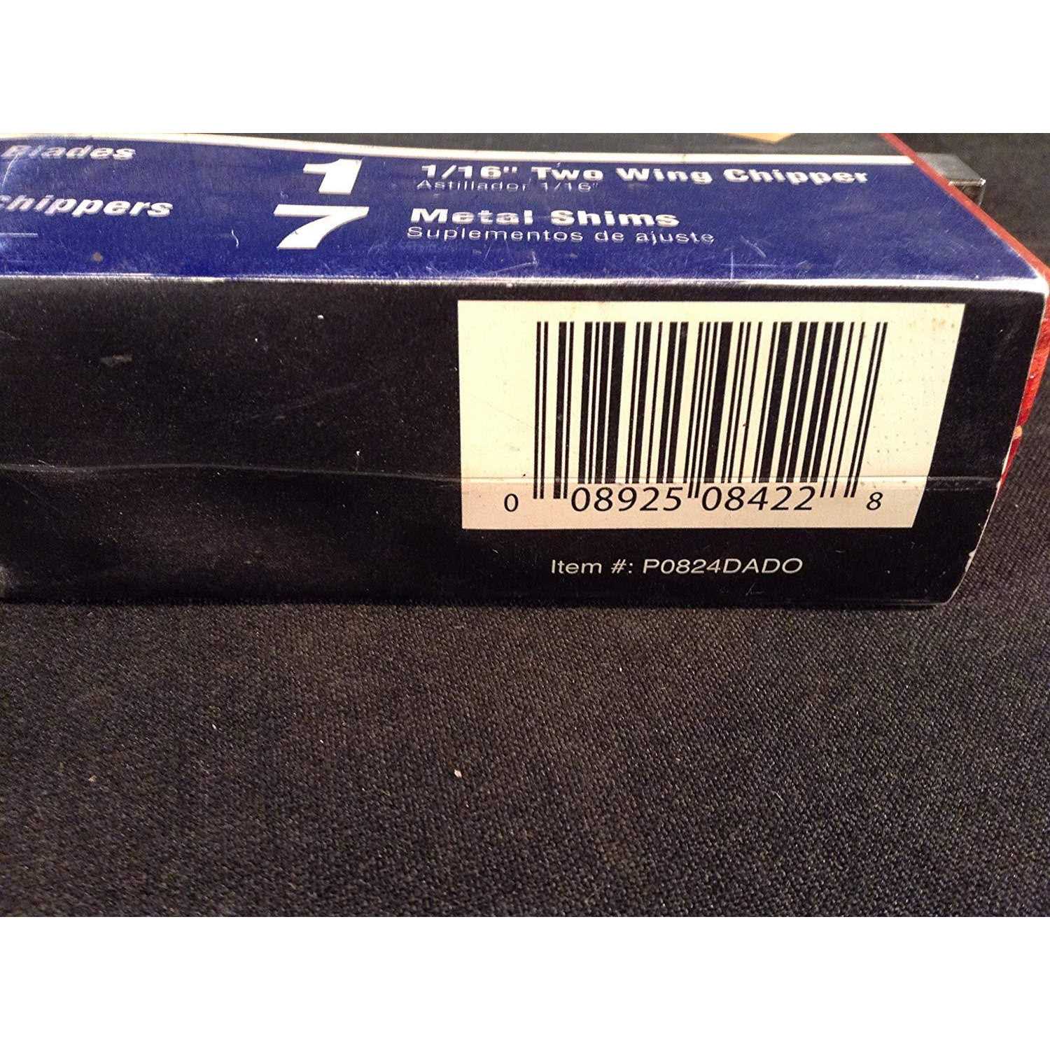 Avanti Pro 8 in. x 24-Teeth Stacked Dado Saw Blade Set - Image 4