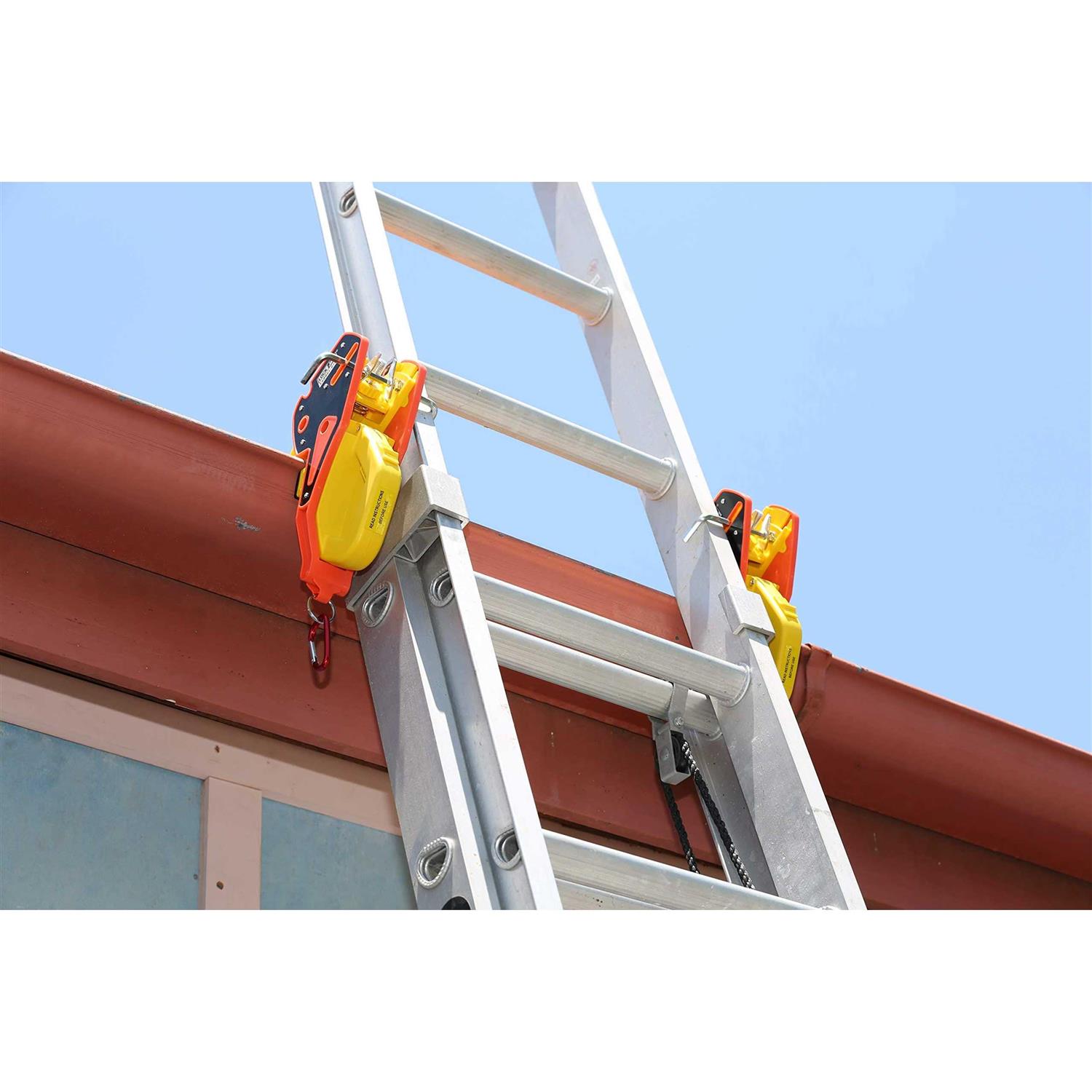 Lock Jaw Ladder Grip Ladder Stabilizer Fits on Gutters in Seconds - Image 2