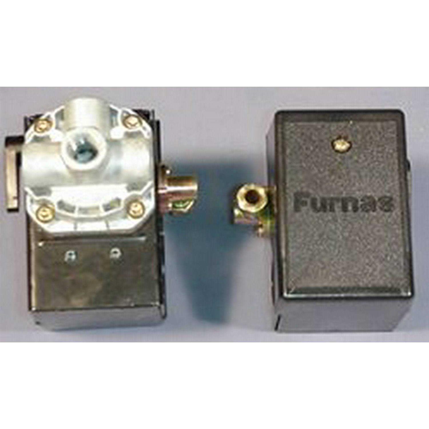 Pressure switch for air compressor made by Furnas / Hubbell 69JF9LY2C 140-175 Four port w/ unloader & on/off lever - Image 3