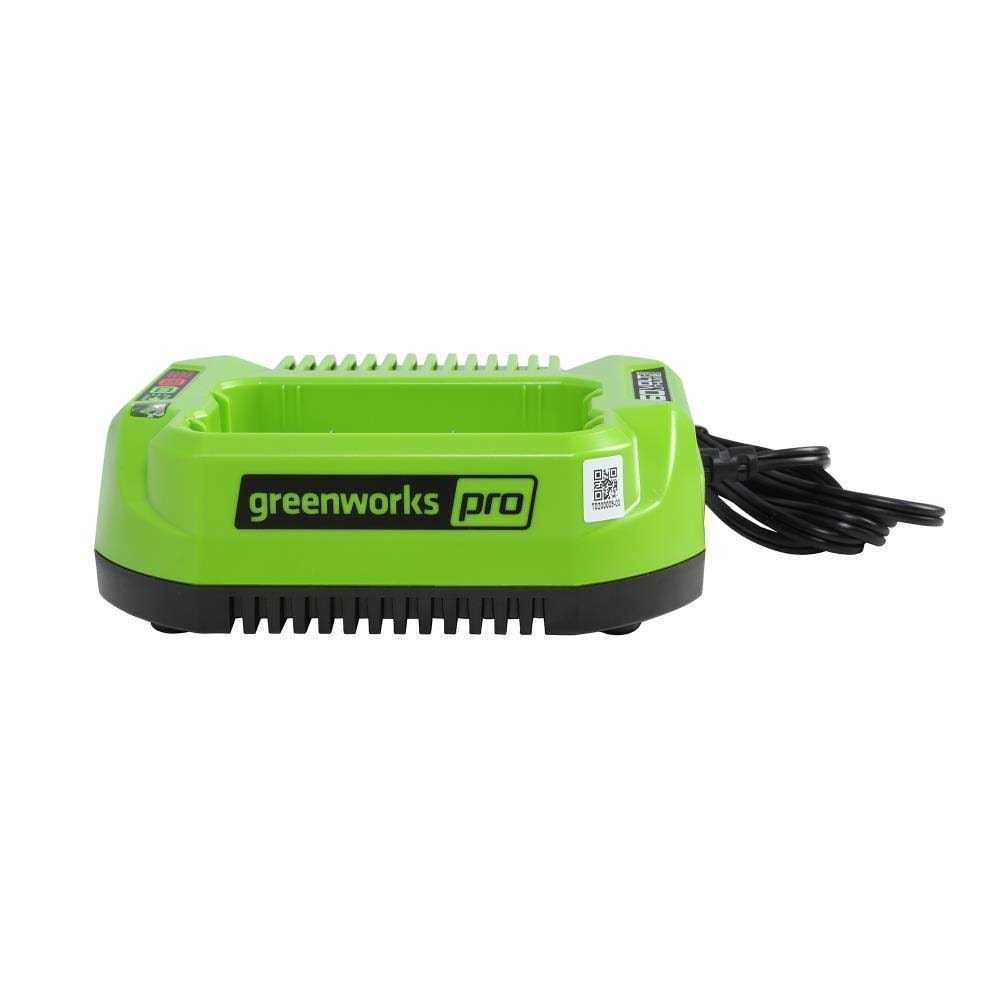 Greenworks Pro 60-Volt Standard Charger 60V Cac801 - Image 4