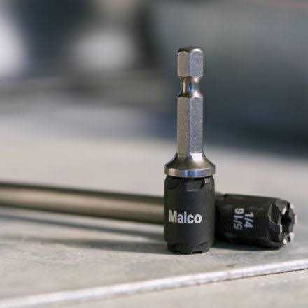 Malco MSHCST 2 in. Reversible Sawtooth Hex Driver 1/4 in. and 5/16 - Image 2