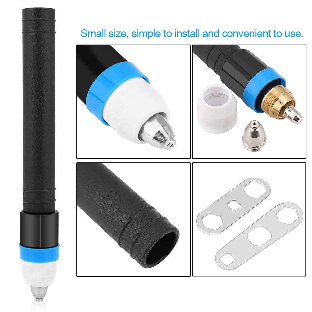 P80 Plasma Cutting Machine Straight Handle Torch Head Body for P80 Cutting Machines Cutting Iron Plate 1000Pa — - Image 5