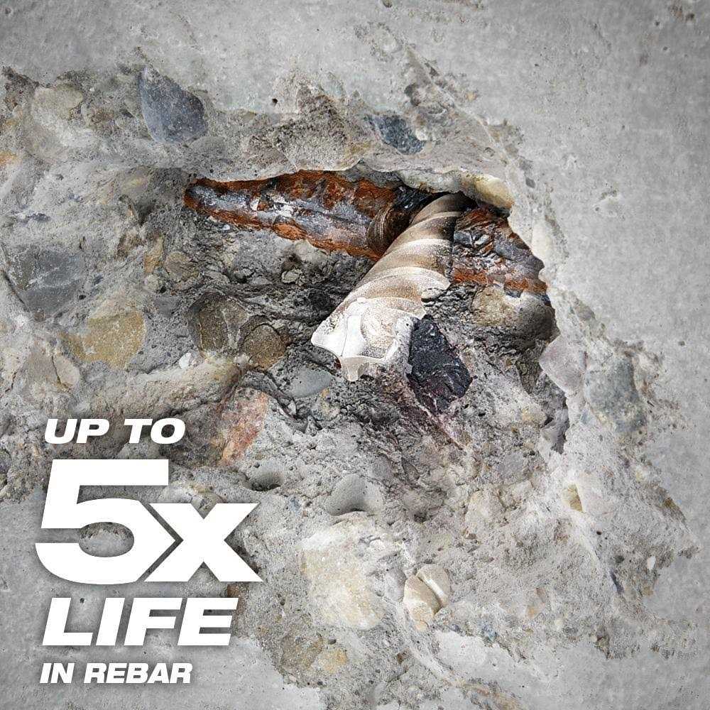 Milwaukee 6 in. MX4 SDS-Plus Carbide Bit - Image 5