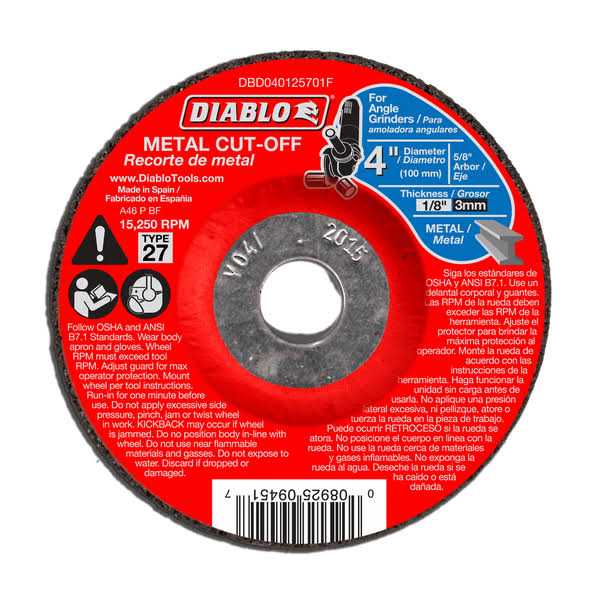 Diablo Metal Cut Off Disc 7 - Image 3