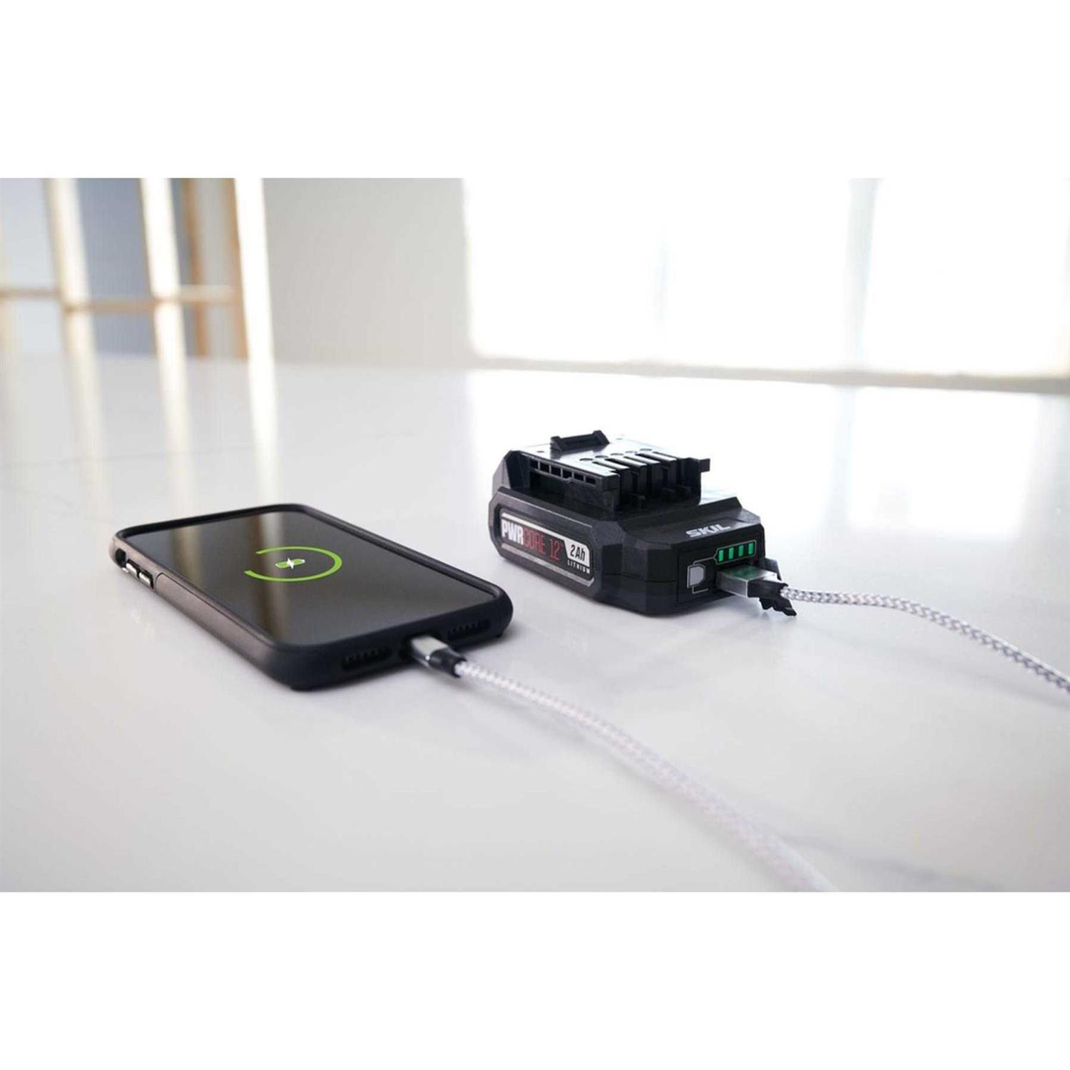 SKIL 12V PWRCore 12 2 Ah Lithium-Ion Battery Pack BY500101 - Image 5