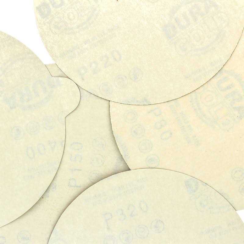 Dura-Gold Premium 80 150 220 320 400 Grit 6 Gold PSA Sanding Discs - Image 5
