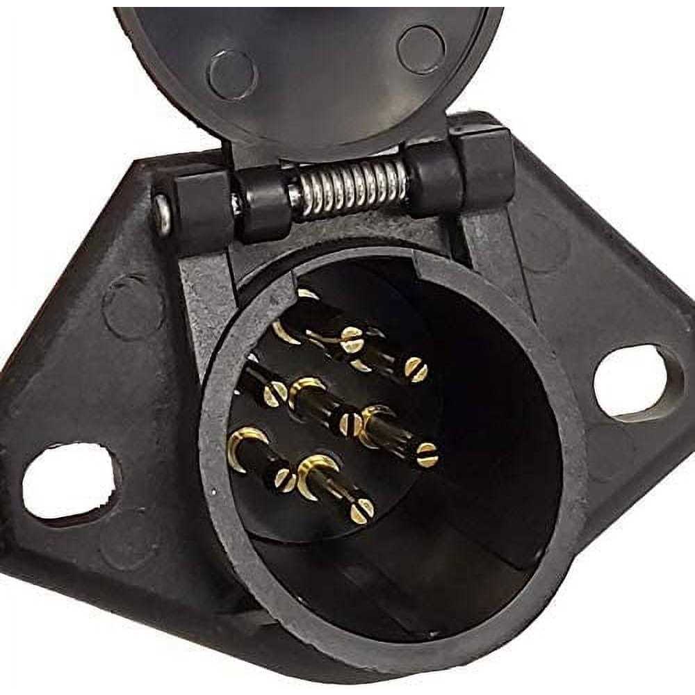 Phillips 16-726 7-Way Havy Duty STA-Dry 2-Hole Bullet w/Locking Clip Socket - Image 4