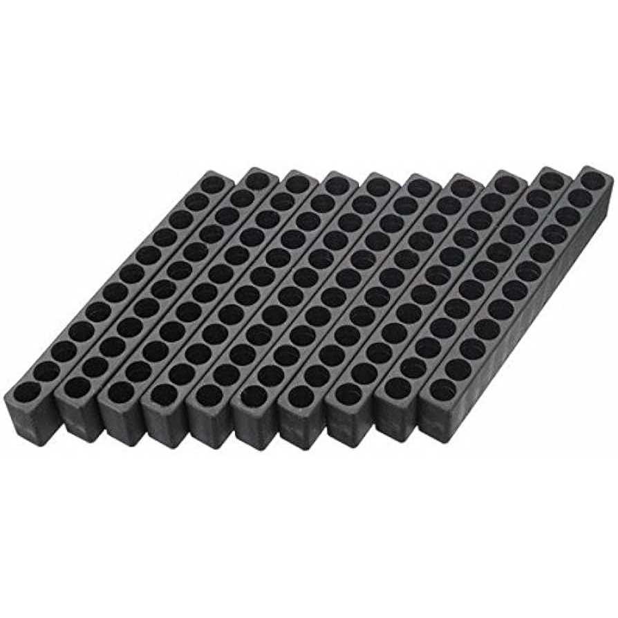 MiguCo 10pcs 12 Holes Screwdriver Bit Holder Drill Head Storage Case - Image 4