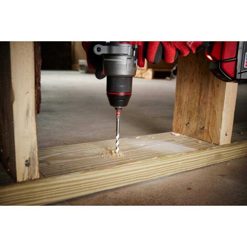 Milwaukee 48-20-8899 7pc SHOCKWAVE Impact Duty Carbide Multi-Material Drill Bit Kit - Image 2