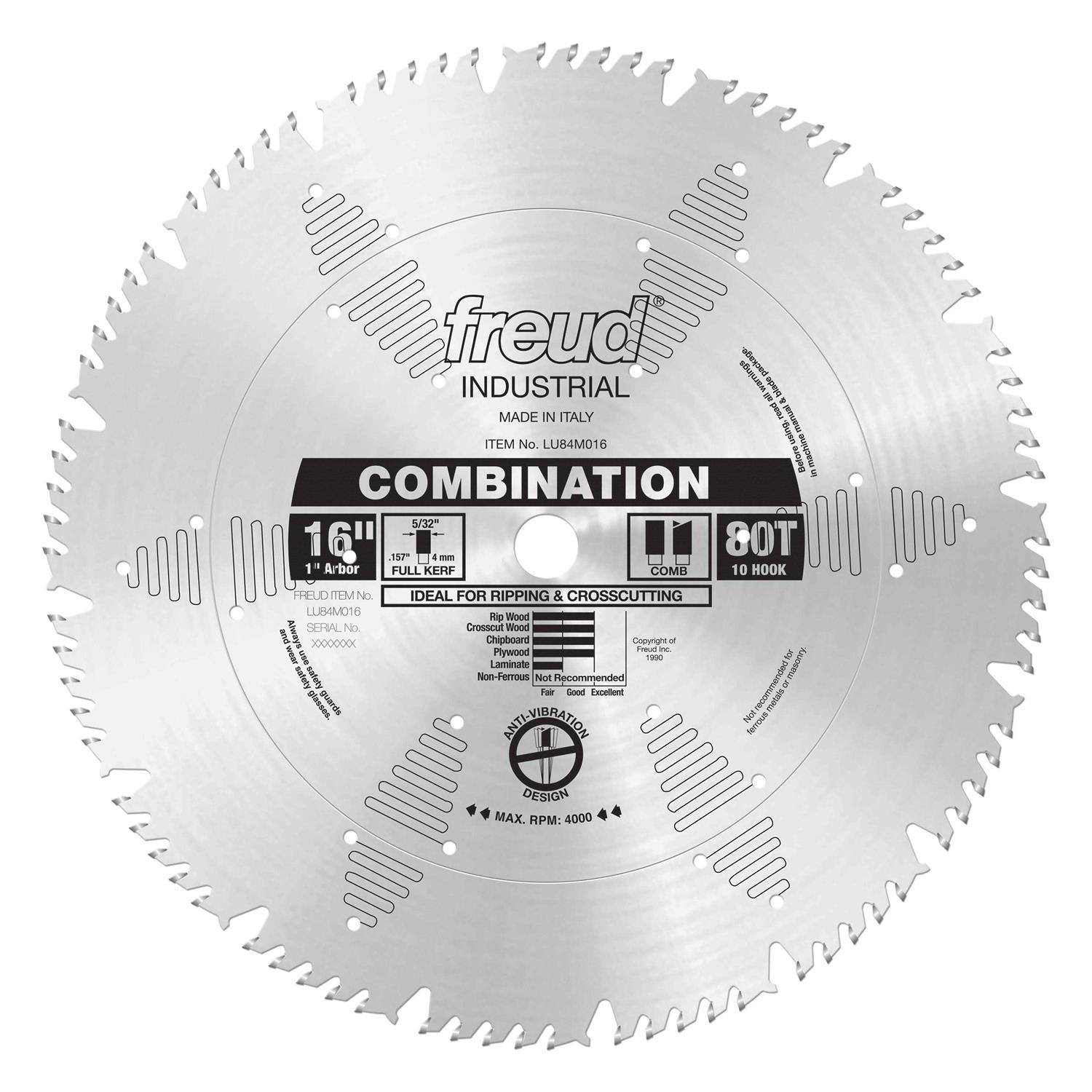 Freud 10 Combination Blade LU84R011 - Image 4