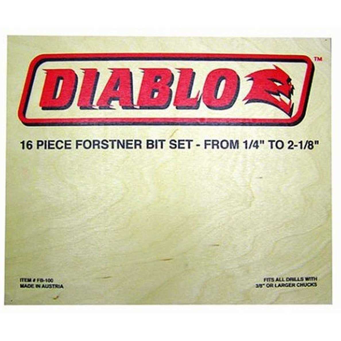 Diablo FB-100 Forstner Bit Boxed Set - Image 5