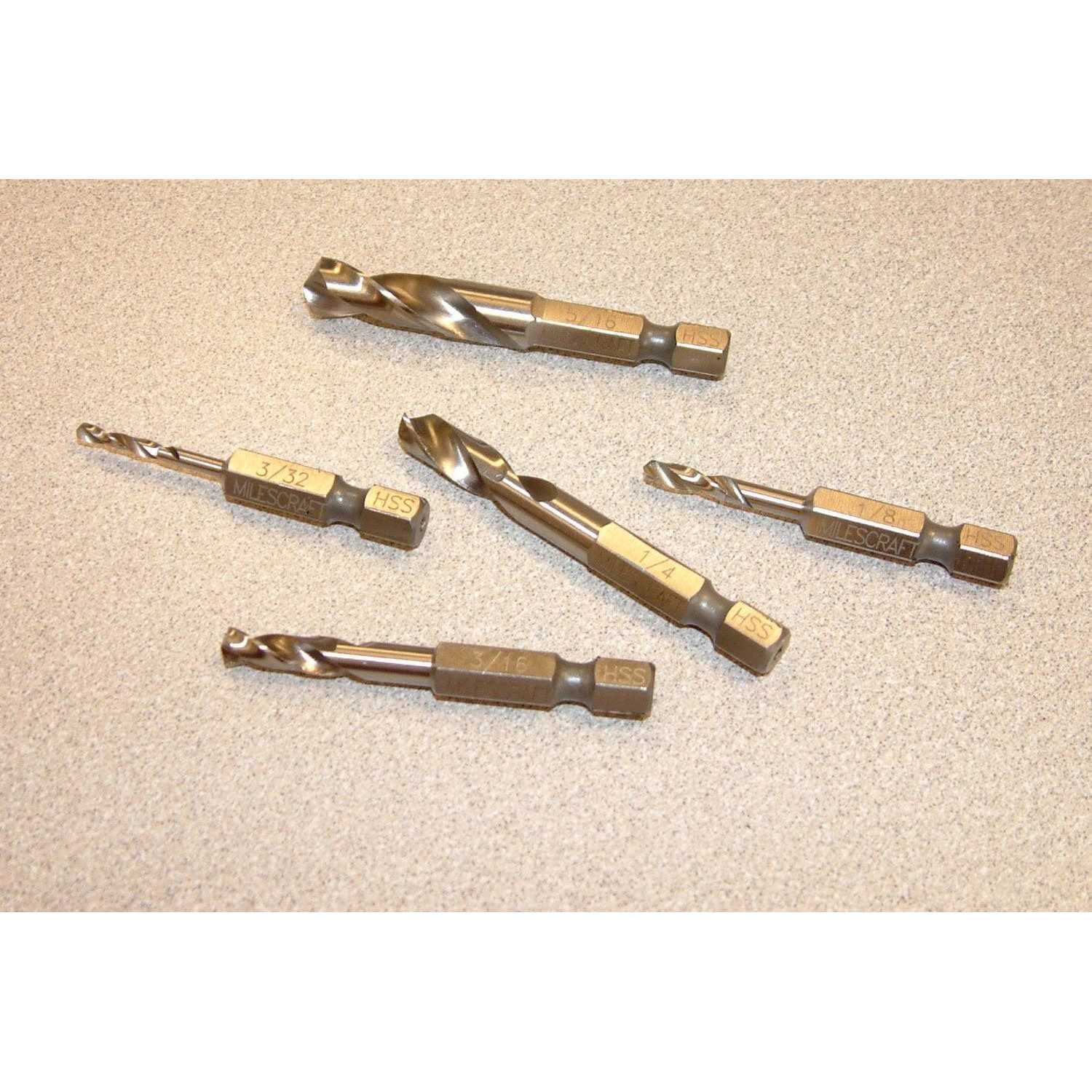 Milescraft 2320 Metal Stubby Drill Bit Set - Image 4