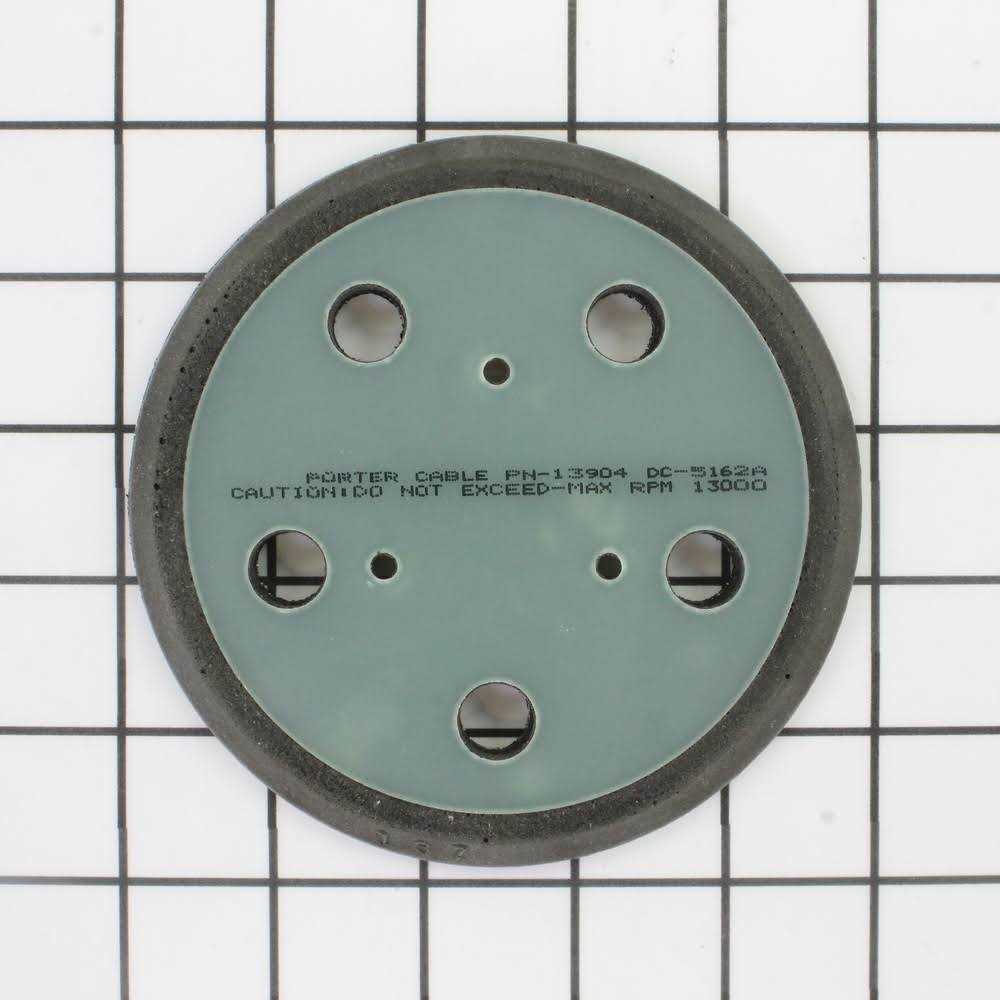 Porter Cable Standard Hook and Loop Replacement Pad 13904 - Image 3