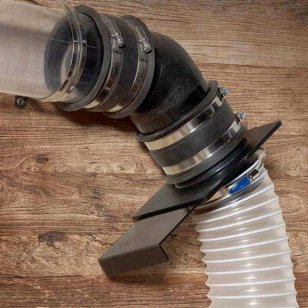 Powertec 70105 4-Inch Elbow Dust Hose Connector - Image 4