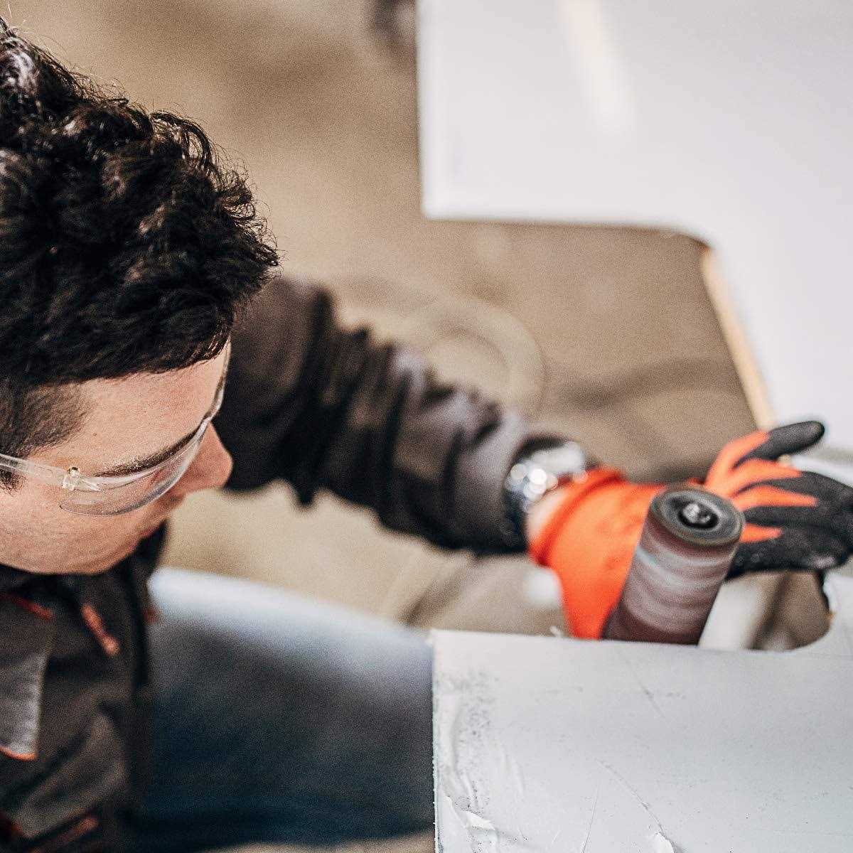 POWERTEC 20-Piece Drill Press Sanding Drum Kit with 1/4 and 1/8 inch Shanks - Image 4