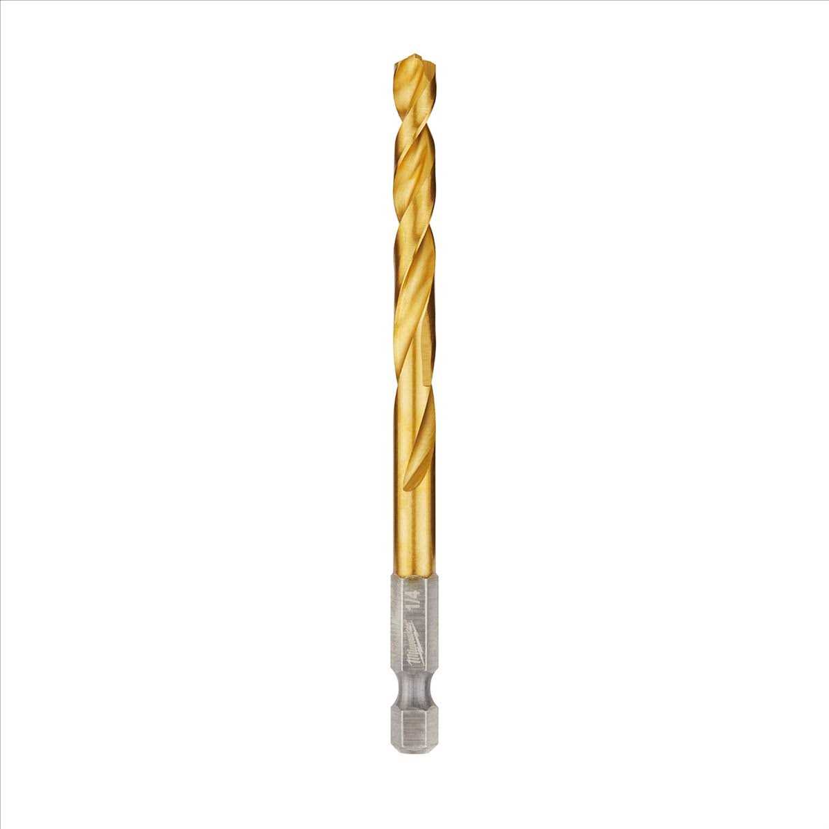 Milwaukee 1/4 in. Titanium Shockwave Drill Bit 48-89-4613 - Image 4