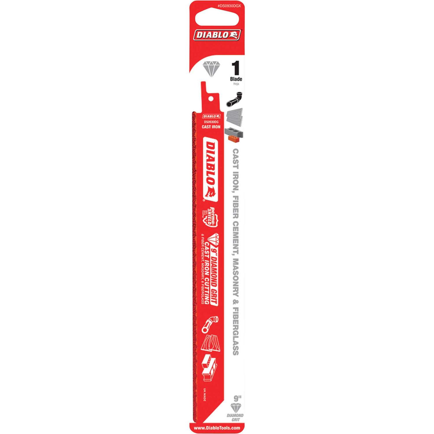 Diablo DS0930DGX Diamond Grit Reciprocating Saw Blade - Image 5