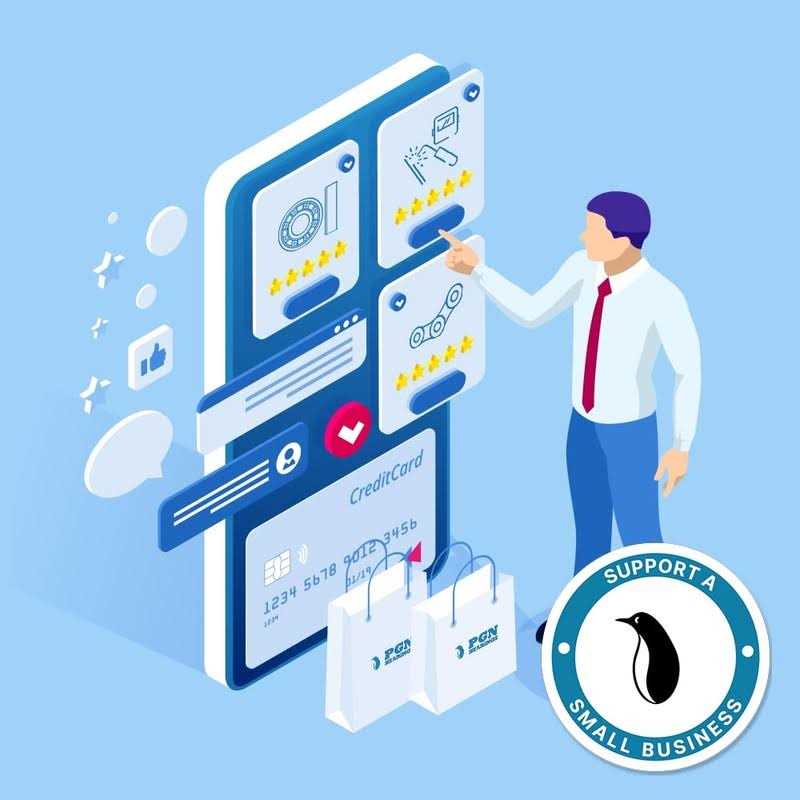 PGN Bearings 10 Fidget Spinner Bearing 608 Open Chrome Steel Bearing Balls - Image 3