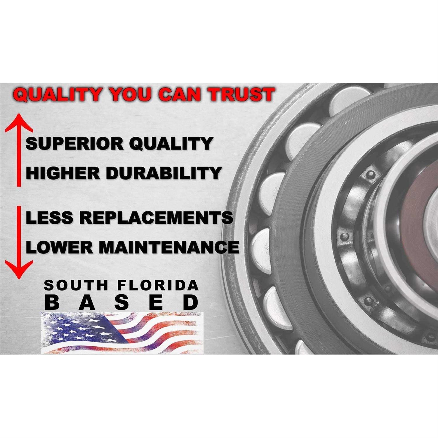 PGN Bearings 10 Fidget Spinner Bearing 608 Open Chrome Steel Bearing Balls - Image 4