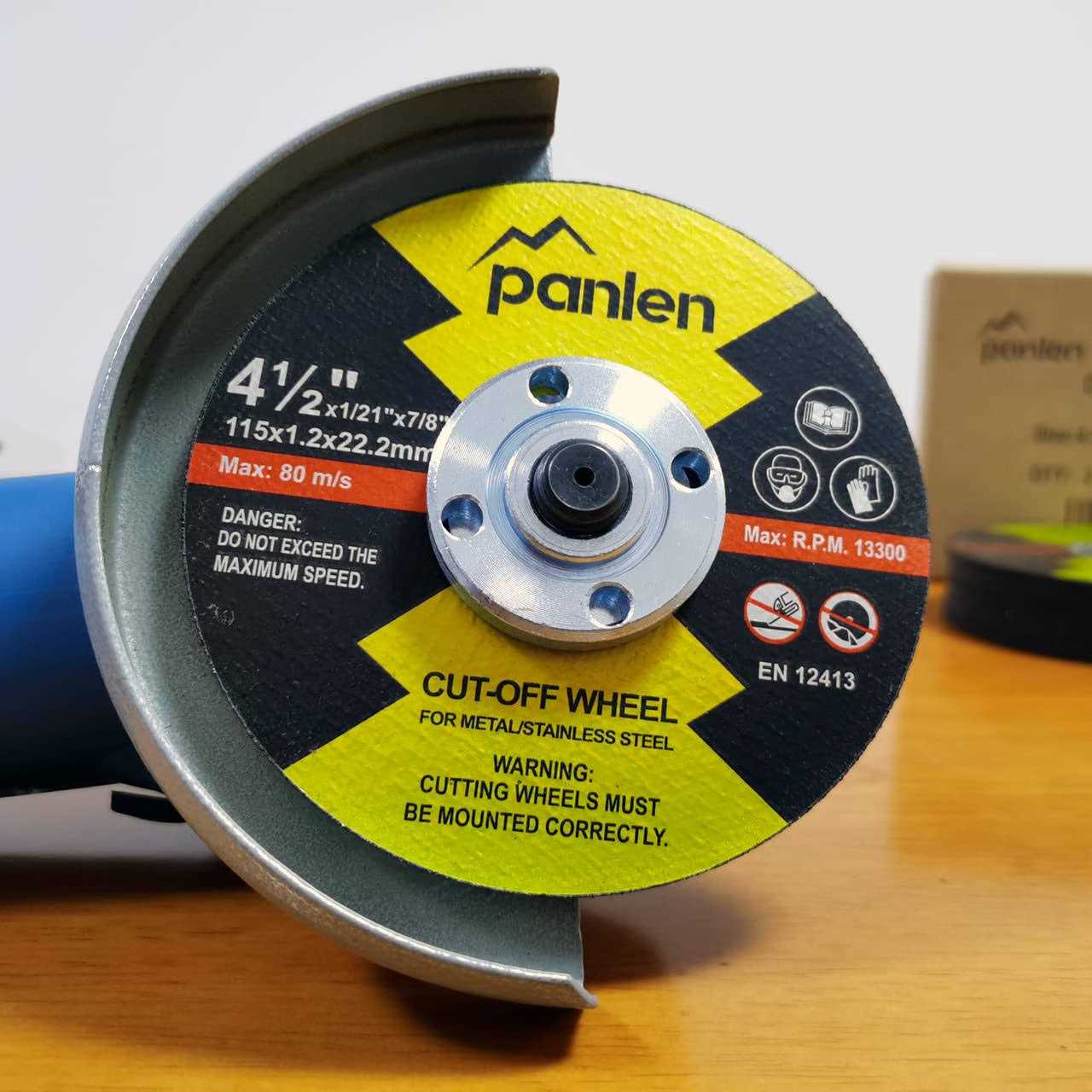 panlen 50 Pack Cut Off Wheels 4 1/2 inch Thin Metal & Stainless Steel Cutting Wheel - Image 5