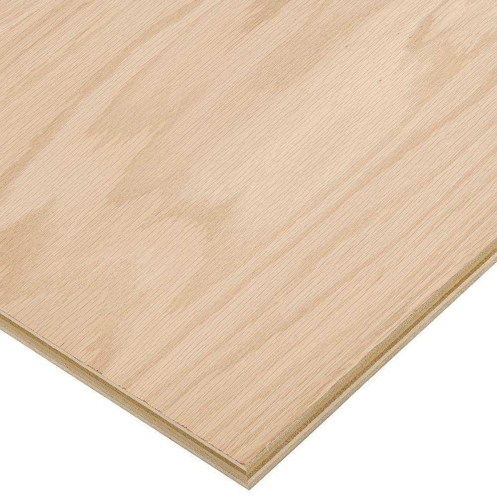 Columbia Forest Products 2 ft. x 8 ft. PureBond Oak Plywood Project Panel
