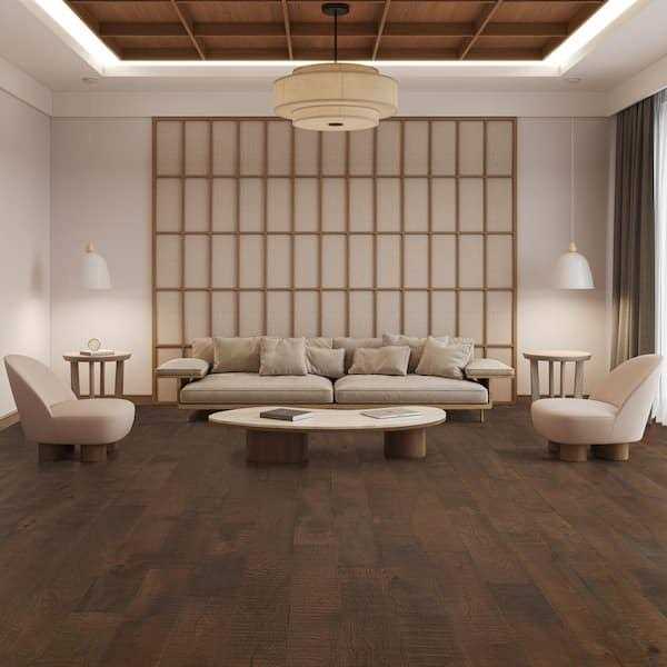 Malibu Wide Plank French Oak T x Water Resistant Engineered Hardwood Flooring - Image 3