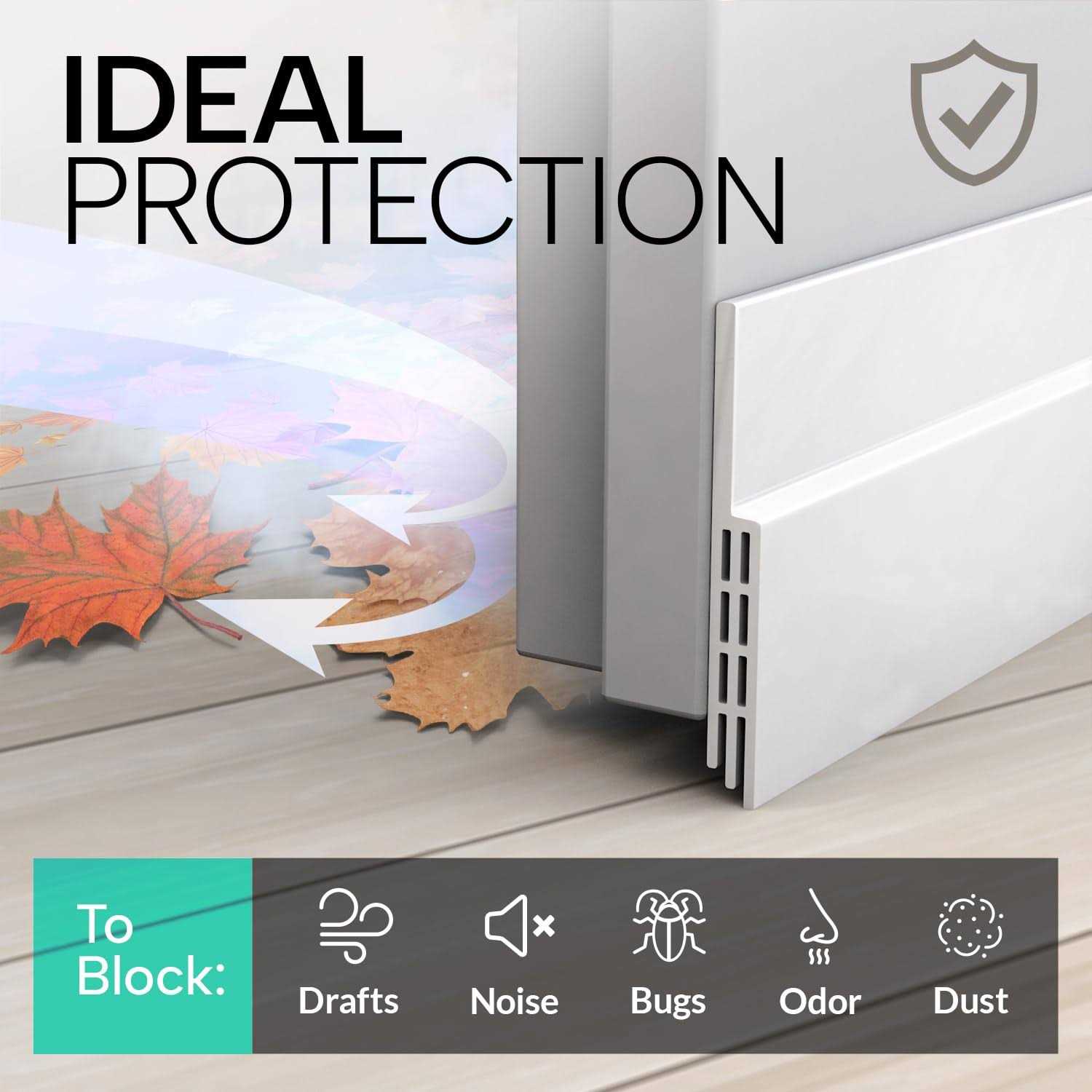 Vellure Door Draft stoppers for Bottom of Door - Image 5