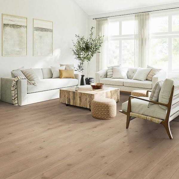 Home Decorators Collection Oak 12 mm T x 7.6 in. W Waterproof Laminate Wood Flooring - Image 2